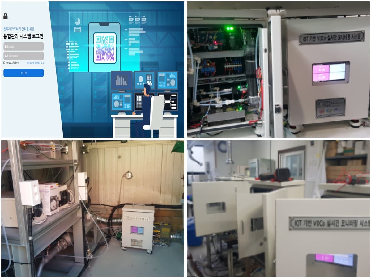 다점 생활밀착형 VOC 발생 저감을 위한 IoT 기반 통합관리 시스템 개발